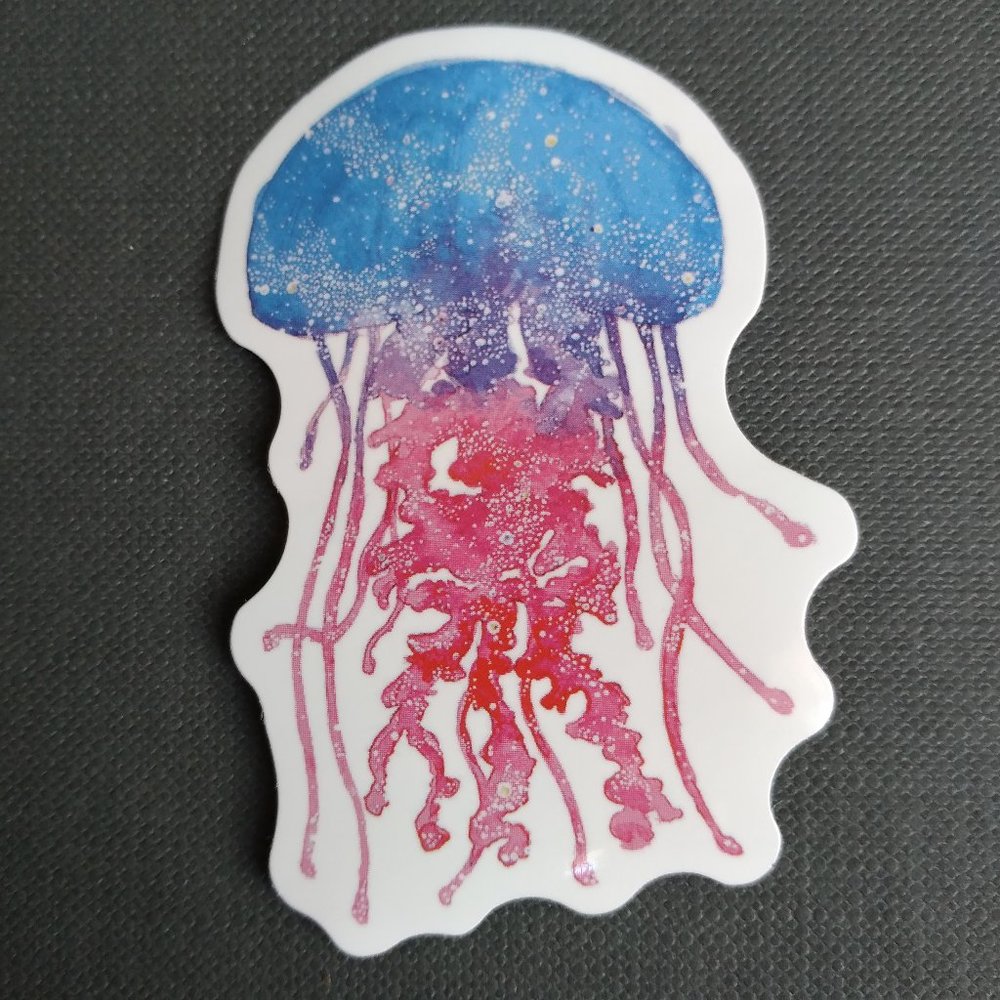 Jellyfish sticker